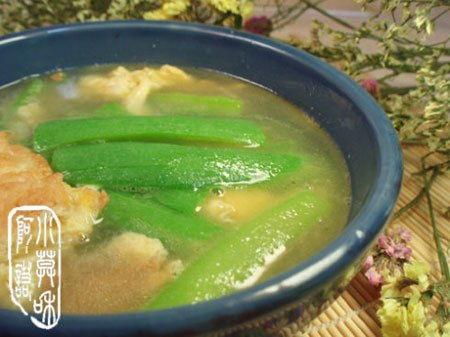水瓜煮汤怎么吃